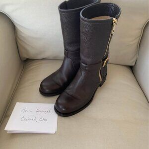Authentic Jimmy Choo boots - brown size 38.5 (8 1/2) - Mid calf